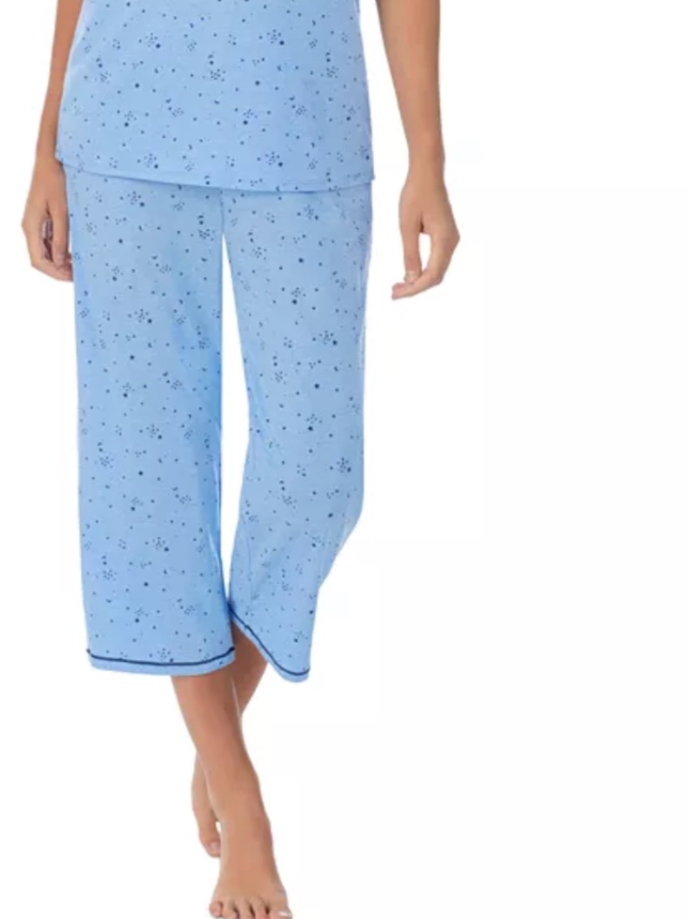 Cuddl Duds Women's Pajama Capr Pants NWT